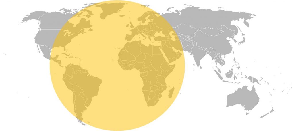 Express AM44 C-Band Global Beam