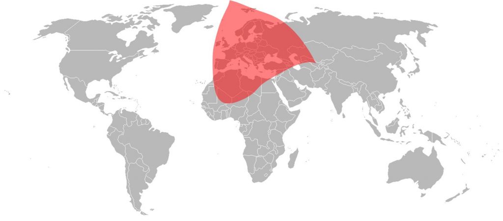 Express AM44 Ku-Band European Beam