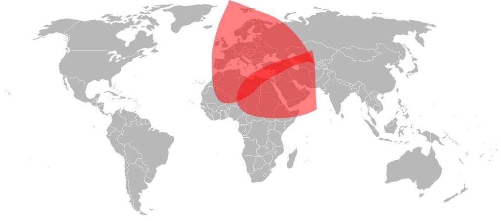 Express AM44 Ku-Band Total Coverage