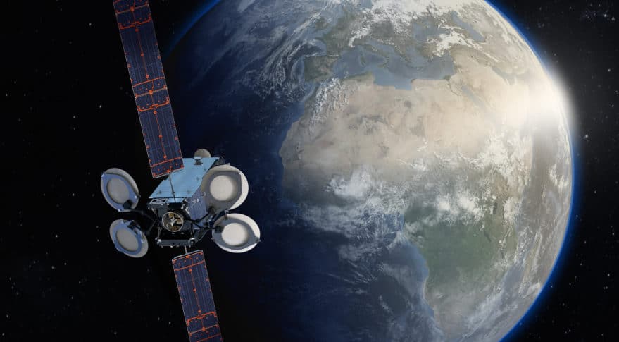 Spacecom AMOS-17 satellite; SMS in partnership with Spacecom